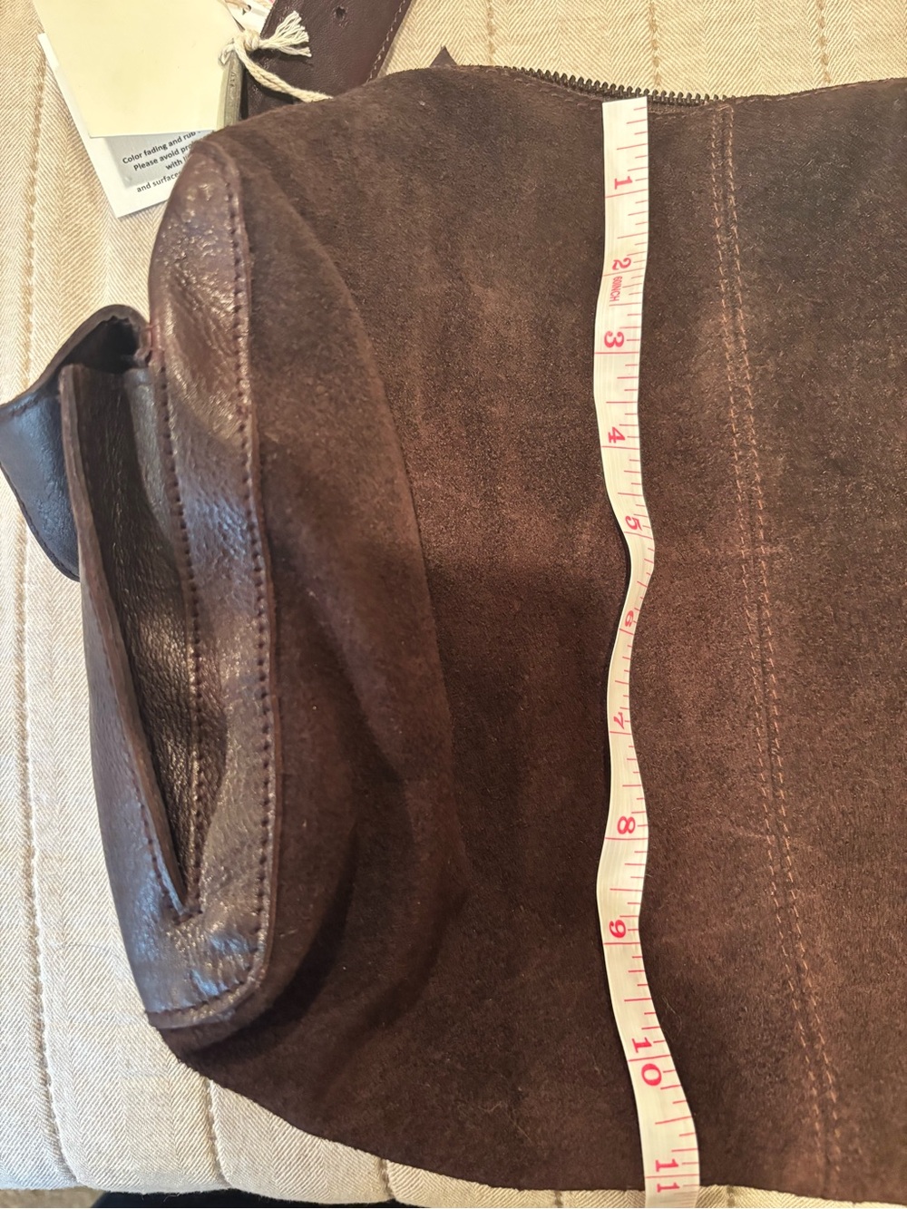 Free people boxy brown bag - Picture 8 of 8